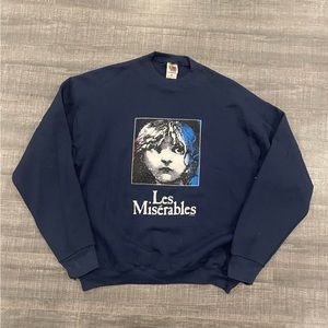 1986 Les Miserables Fruit of the Loom Crewneck